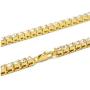 Starryinter 14K Gold Plated Iced Out Tennis Chain Mens Hip Hop Necklace with Size and Color Selectable-DL223
