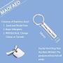 MAOFAED Realtor Gift Real Estate Agent Gift I Came I Saw I Sold Keychain for Him or Her