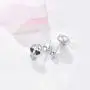 925 Sterling Silver Skull Studs Punk Earrings, Hypoallergenic Post Earrings for Sensitive Ears, Skull Jewelry Mother Day Gift for Women Girlfriend Daughter with Gift Box