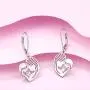 YL Mother and Daughter Earrings Sterling Silver Mum Hold Child Heart Dangle Drop Earrings Jewelry for Mom YL Mother and Daughter Earrings Sterling Silver Mum Hold Child Heart Dangle Drop Earrings Jewelry for Mom