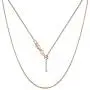 Verona Jewelers Sterling Silver Adjustable Box Chain Bolo Necklace| Sterling Silver Box Chain| 925 Sterling Silver Pendant Necklace | Adjust UP to 24 INCHES