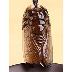 Ice Obsidian Amulet Pendant Necklace for Women and Wen with Bead Chain