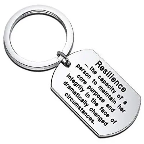 CYTING Inspirational Keychain Resilience Quote Keychain Motivation Jewelry Graduation Gift Encouragement Gift CYTING Inspirational Keychain Resilience Quote Keychain Motivation Jewelry Graduation Gift Encouragement Gift