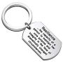 CYTING Inspirational Keychain Resilience Quote Keychain Motivation Jewelry Graduation Gift Encouragement Gift
