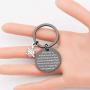 SEIRAA Turtle Gift Always Remember That Even a Turtle Can Finish a Race as Long as He Never Gives Up Keychain Turtle Charm Inspirational Gifts