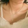 Yean Bride Silver Bridal Necklace Earrings Set Crystal Wedding Jewelry Set Rhinestone Choker Necklaces for Women and Girls