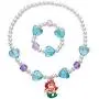 Girls Kids Mermaid Pendant Necklaces-Toddler Girls Heart Necklace Bracelet Sets-Little Girls Mermaid Necklace Jewelry Set Girls Kids Mermaid Pendant Necklaces-Toddler Girls Heart Necklace Bracelet Sets-Little Girls Mermaid Necklace Jewelry Set