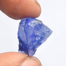 Gemhub A Grade Natural Raw Rough Blue Sapphire 9.00 Ct Healing Crystal Rough Sapphire Stone for Cabbing