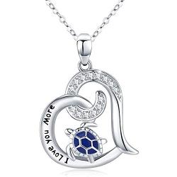 PRAYMOS 925 Sterling Silver Necklace Pendant Jewelry Women Birthday Stocking Stuffers for Her