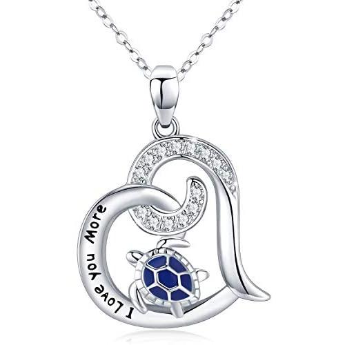 PRAYMOS 925 Sterling Silver Necklace Pendant Jewelry Women Birthday Stocking Stuffers for Her
