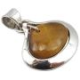 SilverStarJewel 925 Sterling Silver Tigers Eye Pendant 1.1'' Low Price