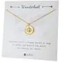 AEREKA Wanderlust Compass Necklace - Craving for Travel Minimal Jewelry for Women - Travel Buddy Idea AEREKA Wanderlust Compass Necklace - Craving for Travel Minimal Jewelry for Women - Travel Buddy Idea