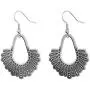 Collar Earrings RBG Judge Earrings Memorial Gifts Alloy Dangle Drop Earrings Jewelry Gifts for Mothers Fans of Ruth Bader Ginsburg Designer Earrings - Style 1 Silver Color