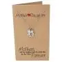 Quan Jewelry Mother and Daughter Otter Necklace, Gifts for Mom, Mothers Day, with Inspirational Quotes