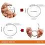 18K Real Gold Plated Panther Bangle Bracelet for Women with Top Cubic Zirconia,Cuff Jewelry by Vicision
