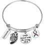 SEIRAA CHD Awareness Jewelry Heart Disease CHD Warrior Gift CHD Messed with The Wrong Chick Bracelet