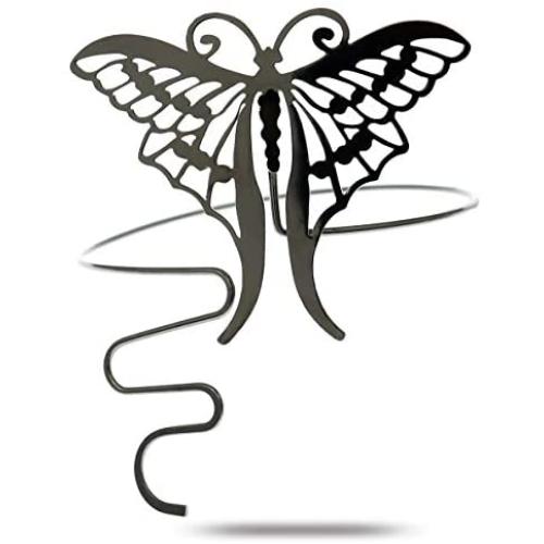 RechicGu Filigree Butterfly Swirl Upper Arm Cuff Bangle Bracelet Band Armband Armlet Jewelry Adjustable Women Belly Dance