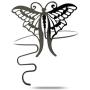 RechicGu Filigree Butterfly Swirl Upper Arm Cuff Bangle Bracelet Band Armband Armlet Jewelry Adjustable Women Belly Dance