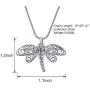 HooAMI Cremation Jewelry for Ashes Silver Dragonfly Pendant Memorial Urn Necklace HooAMI Cremation Jewelry for Ashes Silver Dragonfly Pendant Memorial Urn Necklace
