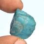 gemhub A Grade Natural Raw Rough Sky Blue Aquamarine 23.50 Ct Healing Crystal Rough Aquamarine Stone for Cabbing