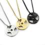 Titanium Stainless Steel Fitness Gym Necklace Weight Plate Barbell Dumbbell Necklaces