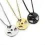 Titanium Stainless Steel Fitness Gym Necklace Weight Plate Barbell Dumbbell Necklaces Titanium Stainless Steel Fitness Gym Necklace Weight Plate Barbell Dumbbell Necklaces