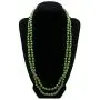 Gem Stone King 44 Inch 6MM Round Stunning Green Simulated Turquoise Strand Beaded Bracelet or Necklace