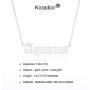 Zodiac Necklaces for Women Old English Necklace Horoscope Constellation Necklace Astrology Jewelry Stainless Steel Zodiac Jewelry 14.2''+2.75''
