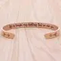 BTYSUN Gold Bracelets for Women Gifts - Personalzied Uplifting Cuff Bangle Inspirational Mantra Engraved Jewelry with Gift Basket. BTYSUN Gold Bracelets for Women Gifts - Personalzied Uplifting Cuff Bangle Inspirational Mantra Engraved Jewelry with Gift Basket.