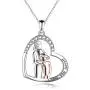 LUHE Mothers Day Necklace Sterling Silver Mother and Son Necklace Love You Forever Mom Pendant Necklace Jewelry Gifts LUHE Mothers Day Necklace Sterling Silver Mother and Son Necklace Love You Forever Mom Pendant Necklace Jewelry Gifts