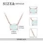 WINNICACA [ Oval & Round ] Sterling Silver Created Opal Choker Necklaces Jewelry Birthday Mothers Day Gifts for Her