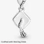 Pandora Jewelry Graduation Sterling Silver Charm Pandora Jewelry Graduation Sterling Silver Charm