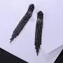 Extra Long Rhinestone Drop Earrings Women’s Sparkling Waterfall Fringe Tassel CZ Crystal Statement Studs Wedding Bridal Party Dangle Earring Simulated Diamond Earrings for Bride Bridesmaids Extra Long Rhinestone Drop Earrings Women’s Sparkling Waterfall Fringe Tassel CZ Crystal Statement Studs Wedding Bridal Party Dangle Earring Simulated Diamond Earrings for Bride Bridesmaids