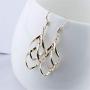 Gmillions Fashion Jewelry Long Tassel Drop Dangle Earrings for Women Double Twist Wave Bling Dangle Earrings