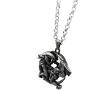 Horror Aliens Pendant Necklaces For Movie Aliens vs Predator Fans Metal Link Chain Jewelry Souvenirs