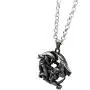 Horror Aliens Pendant Necklaces For Movie Aliens vs Predator Fans Metal Link Chain Jewelry Souvenirs Horror Aliens Pendant Necklaces For Movie Aliens vs Predator Fans Metal Link Chain Jewelry Souvenirs