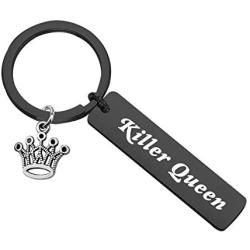 CENWA Killer Queen Keychain Inspirational Gift for Fans