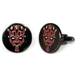 SharedImagination Darth Maul Cufflinks, Star Wars Tie Clip, Jedi Tie Tack Jewelry, Darth Vader Cuff Links, Kylo Stormtrooper Death Star Gift, Star Wars Wedding Party Groomsman Gifts