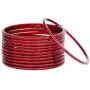 JDZ COLLECTION Indian Designer Glass Plain Bangles Set for Girls & Women Churi Bracelet Traditional Bollywood Bangles Set of 12 (Mehrun 2.4) JDZ COLLECTION Indian Designer Glass Plain Bangles Set for Girls & Women Churi Bracelet Traditional Bollywood Bangles Set of 12 (Mehrun 2.4)