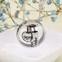 Two Circled with Heart Cremation Charm Pendant Stainless Steel Memorial Urn Necklace Ashes Holder Urn Keepsake Jewelry Two Circled with Heart Cremation Charm Pendant Stainless Steel Memorial Urn Necklace Ashes Holder Urn Keepsake Jewelry