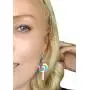 Colorful Rainbow Lollipop Dangle Earrings Sweet Lovely Swirl Lollipop Candy Pendant Drop Earrings Sugar Sweets Set for Women Girl Colorful Rainbow Lollipop Dangle Earrings Sweet Lovely Swirl Lollipop Candy Pendant Drop Earrings Sugar Sweets Set for Women Girl