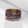 Hutou Cross Leather Bracelets for Women Evil Eye Bracelets for Teen Girls Birthday Gifts Boho Jewelry Hutou Cross Leather Bracelets for Women Evil Eye Bracelets for Teen Girls Birthday Gifts Boho Jewelry