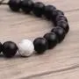 8mm Distance Bracelet Lover Couple Relationship Natural Stone Beads Yoga Bracelet Strand Stretch Bracelet Couple Jewelry for Him or Her Men and Women