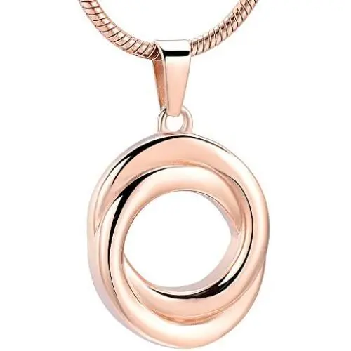 Stainless Steel Circle Cremation Pendant Memorial Necklace Ashes Holder Urn Keepsake Stainless Steel Circle Cremation Pendant Memorial Necklace Ashes Holder Urn Keepsake