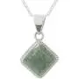 NOVICA Jade .925 Sterling Silver Pendant Necklace, 18'' Maya Wisdom NOVICA Jade .925 Sterling Silver Pendant Necklace, 18'' Maya Wisdom