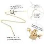 PERNNLA PEARL Long Disc Pendant Necklace for Women 18K Gold Plated Sweater Chain Fashion Jewelry PERNNLA PEARL Long Disc Pendant Necklace for Women 18K Gold Plated Sweater Chain Fashion Jewelry