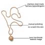 Basketball Pendant Gold Stainless Steel Chain Sports Necklace Hip-hop Jewelry Basketball Fans Gift (Gold)
