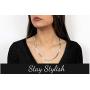 Quadri - Premium Quality 925 Sterling Silver Italian 4.5mm Flat Herringbone Chain Necklace for Woman- 18-24 Inch Made in Italy
