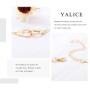 Yalice Personalized Handcuffs Necklace Chain Short Pendant Necklaces Jewelry for Women and Girls