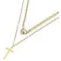 366DAYS Dainty Cross Pendant Necklace, 316L Stainless Steel Titanium Birthday Mothers Day Valentines Day Fashion Jewelry Gifts for Women Girls 366DAYS Dainty Cross Pendant Necklace, 316L Stainless Steel Titanium Birthday Mothers Day Valentines Day Fashion Jewelry Gifts for Women Girls